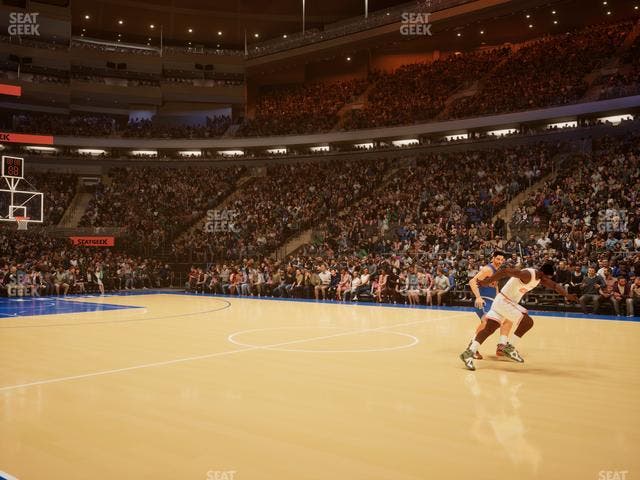 Madison Square Garden - Section Vip West Seat View