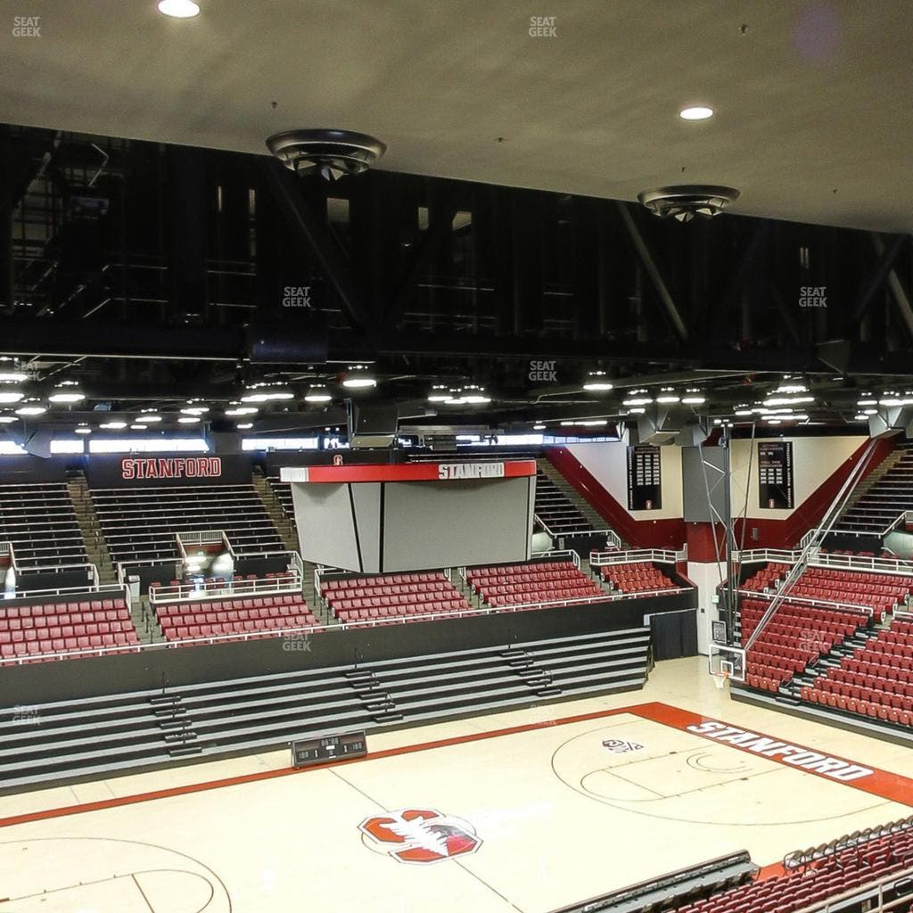 Maples Pavilion - Section 1 Seat View