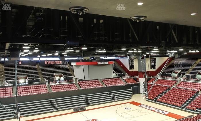 Maples Pavilion - Section 1 Seat View