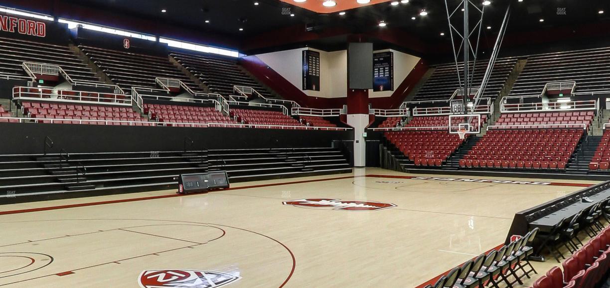 Maples Pavilion - Section 1 Seat View