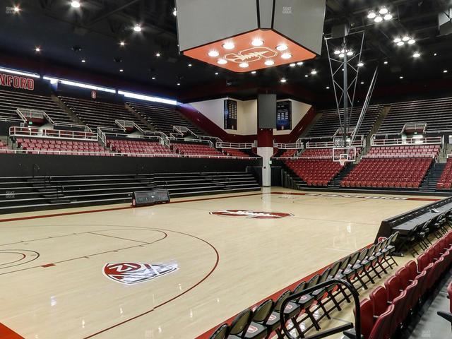 Maples Pavilion - Section 1 Seat View