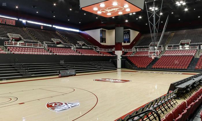 Maples Pavilion - Section 1 Seat View