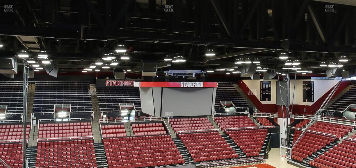 Maples Pavilion - Section 10 Seat View