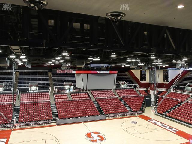 Maples Pavilion - Section 10 Seat View