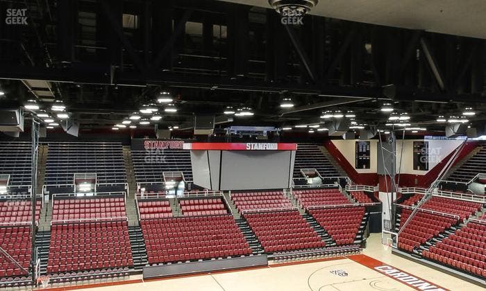 Maples Pavilion - Section 10 Seat View