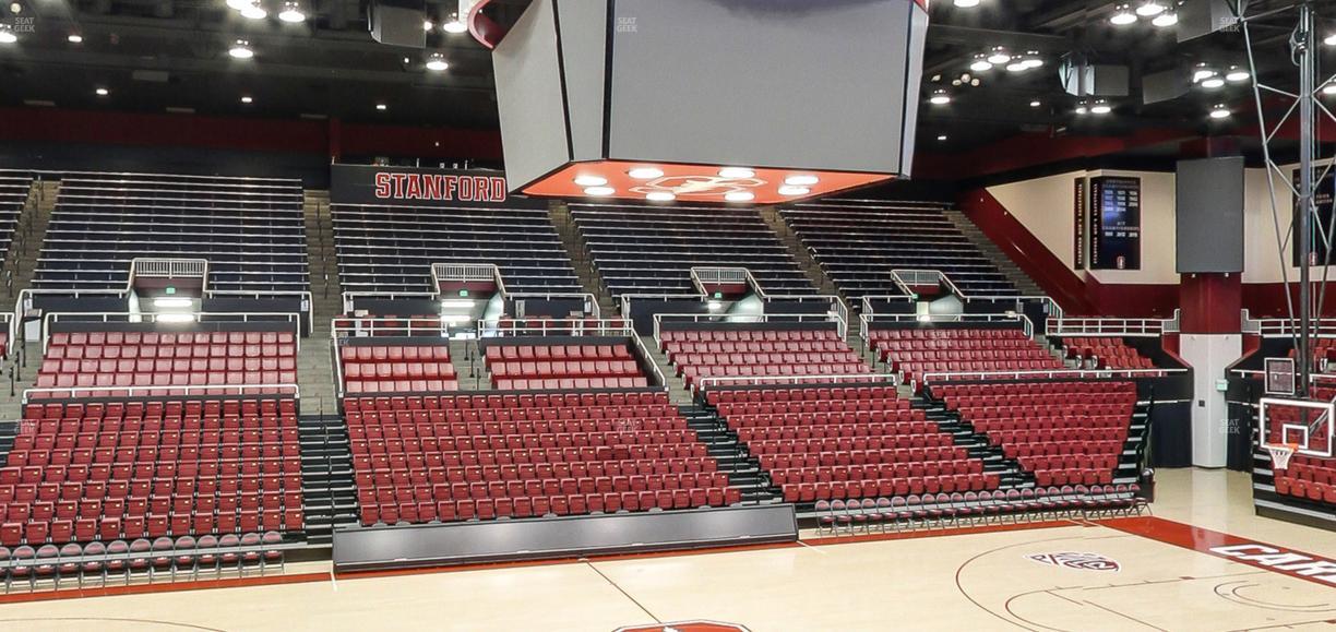 Maples Pavilion - Section 10 Seat View