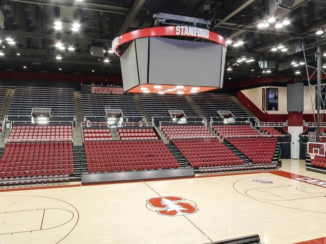 Maples Pavilion - Section 10 Seat View