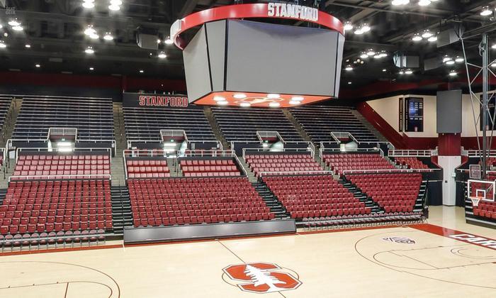 Maples Pavilion - Section 10 Seat View