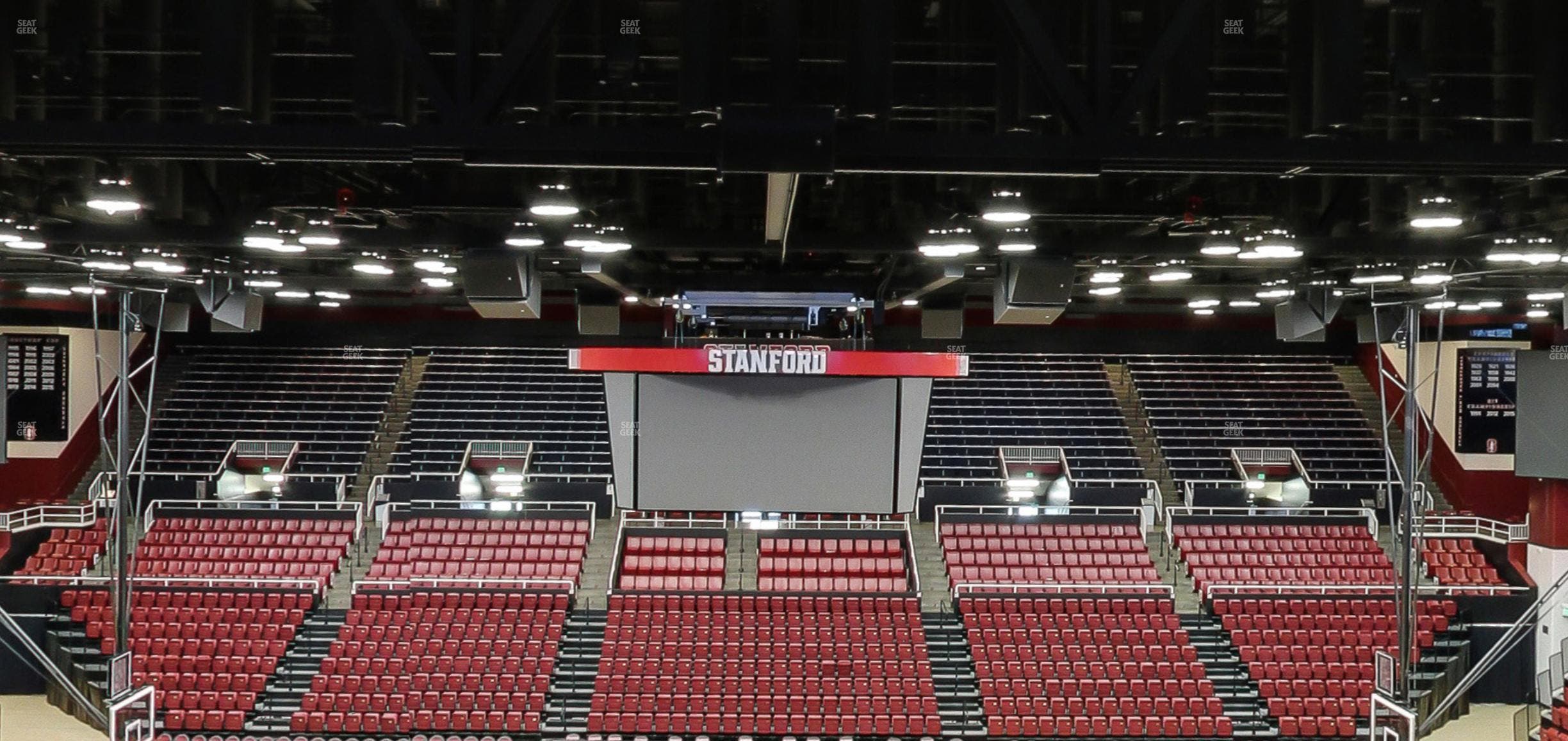 Maples Pavilion - Section 11 Seat View