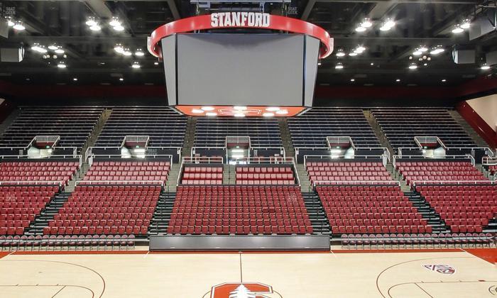 Maples Pavilion - Section 11 Seat View