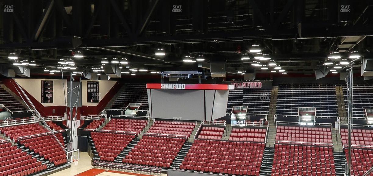 Maples Pavilion - Section 12 Seat View