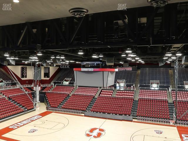 Maples Pavilion - Section 12 Seat View