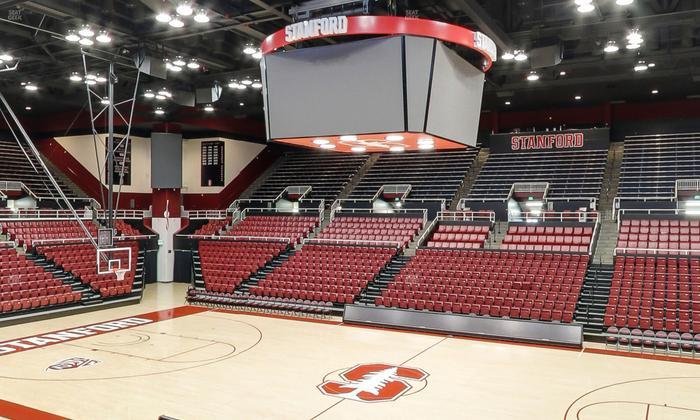 Maples Pavilion - Section 12 Seat View