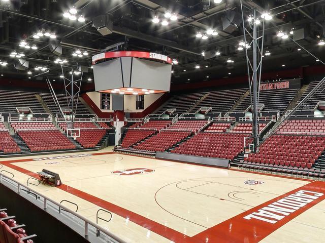 Maples Pavilion - Section 13 Seat View