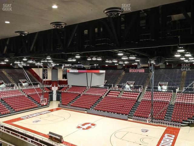 Maples Pavilion - Section 13 Seat View