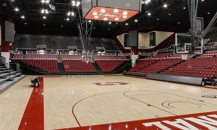 Maples Pavilion - Section 14 Seat View