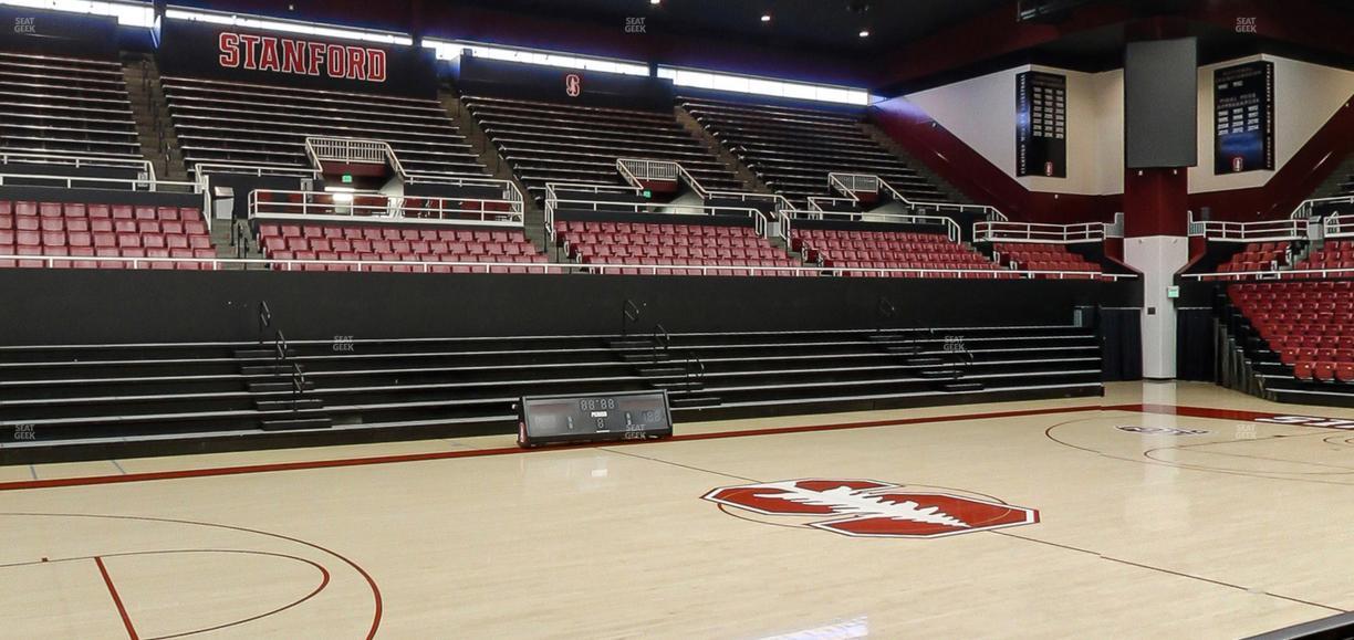 Maples Pavilion - Section 2 Seat View