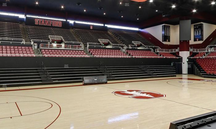 Maples Pavilion - Section 2 Seat View