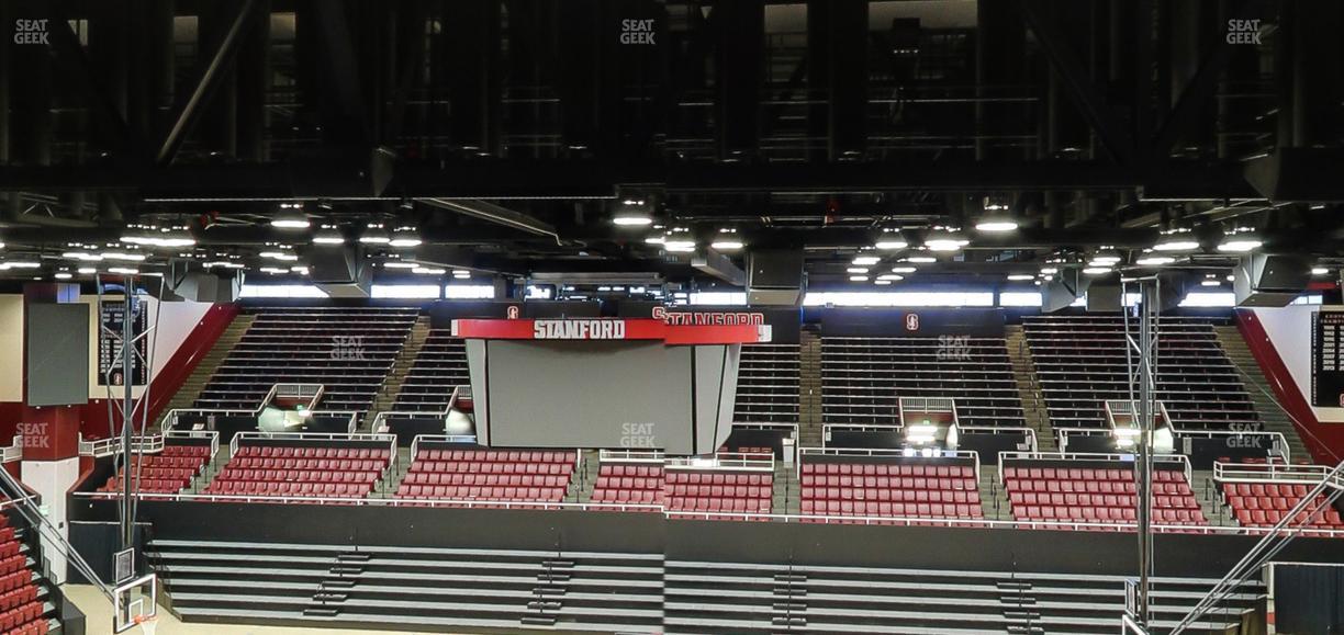 Maples Pavilion - Section 3 Seat View