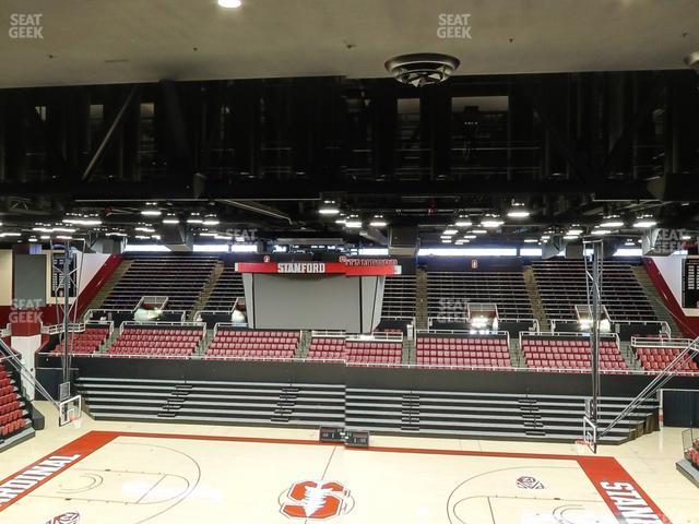 Maples Pavilion - Section 3 Seat View