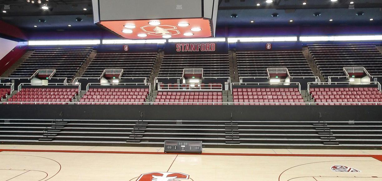 Maples Pavilion - Section 3 Seat View