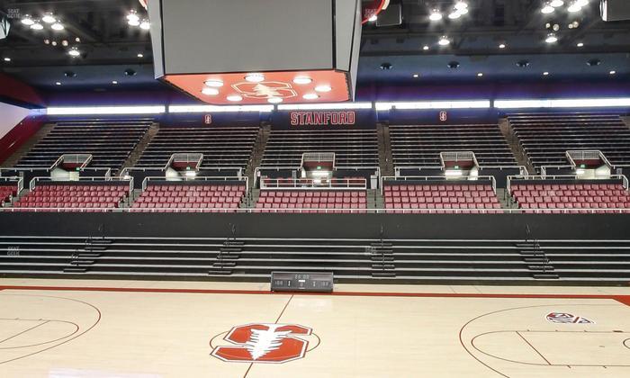 Maples Pavilion - Section 3 Seat View