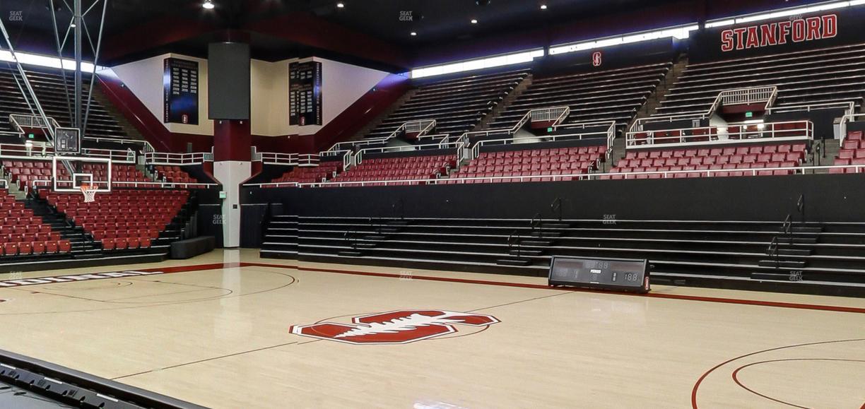Maples Pavilion - Section 4 Seat View