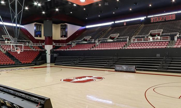 Maples Pavilion - Section 4 Seat View