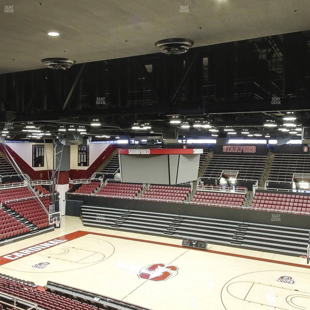 Maples Pavilion - Section 4 Seat View