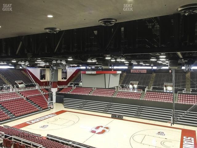Maples Pavilion - Section 4 Seat View