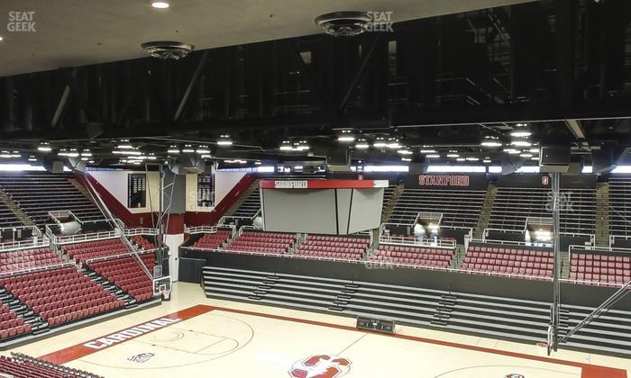 Maples Pavilion - Section 4 Seat View