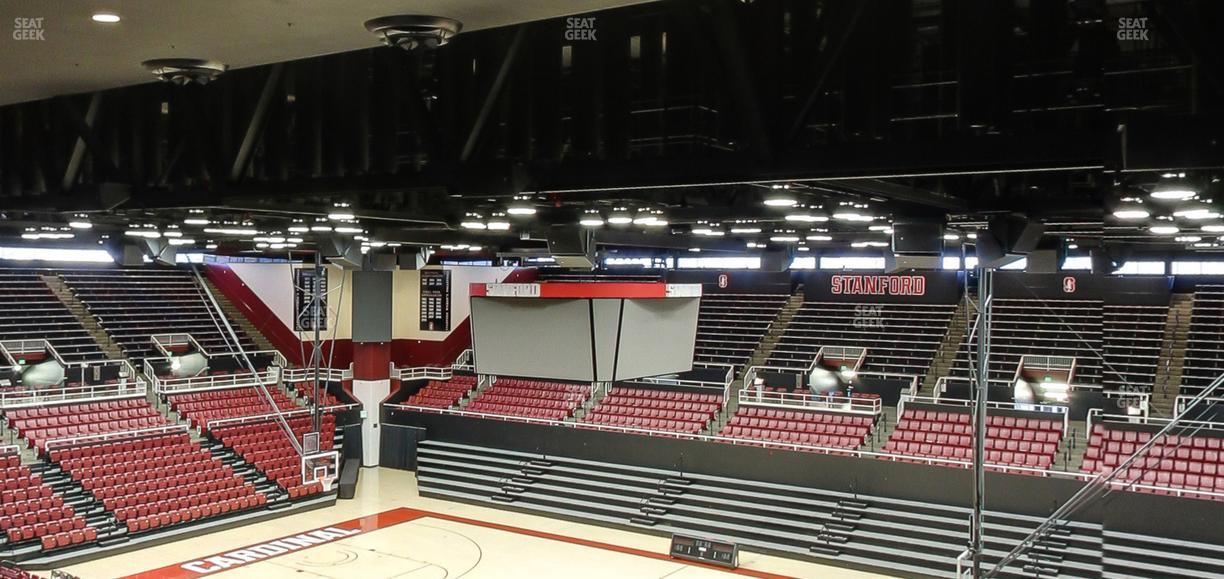 Maples Pavilion - Section 5 Seat View