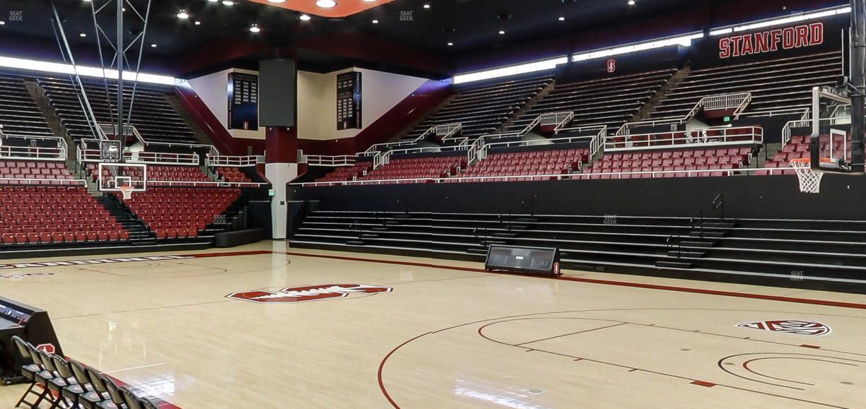 Maples Pavilion - Section 5 Seat View