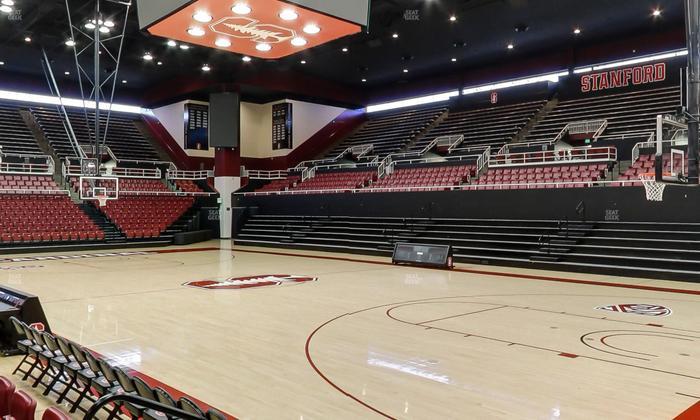 Maples Pavilion - Section 5 Seat View