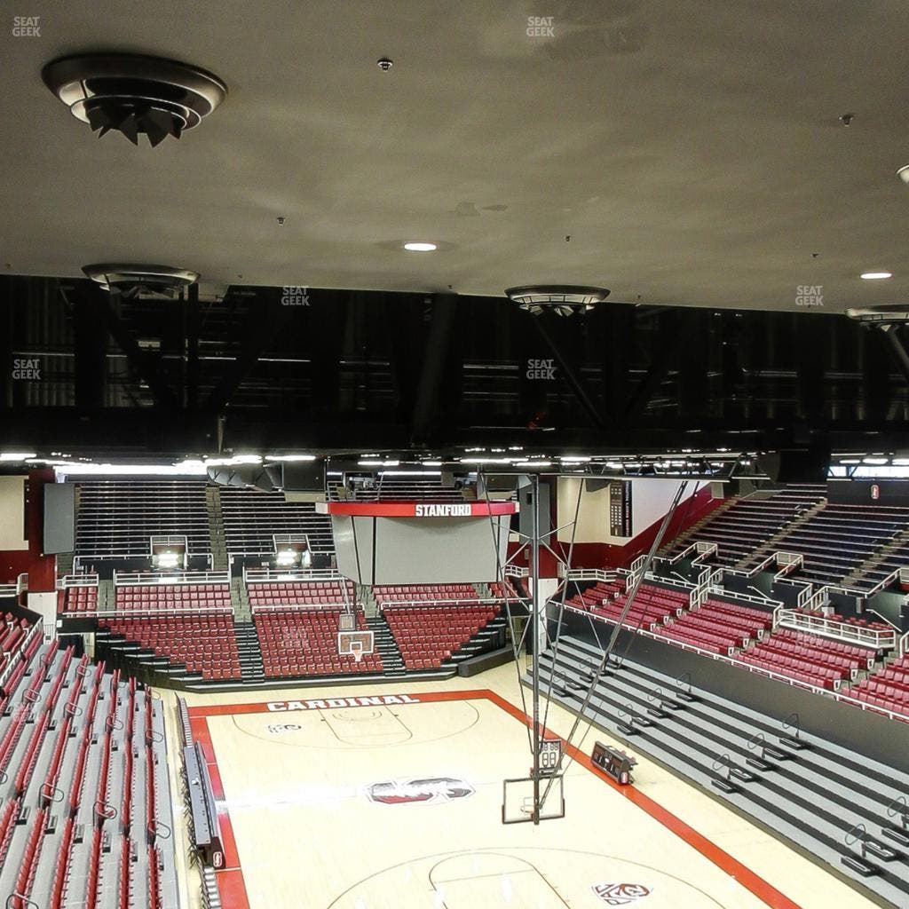 Maples Pavilion - Section 6 Seat View