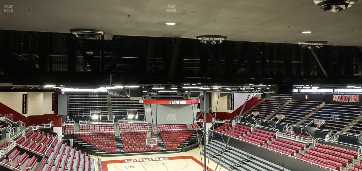 Maples Pavilion - Section 6 Seat View