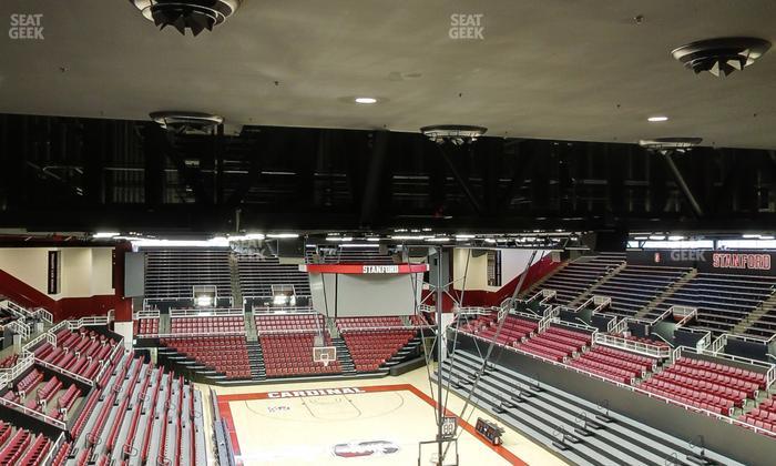 Maples Pavilion - Section 6 Seat View
