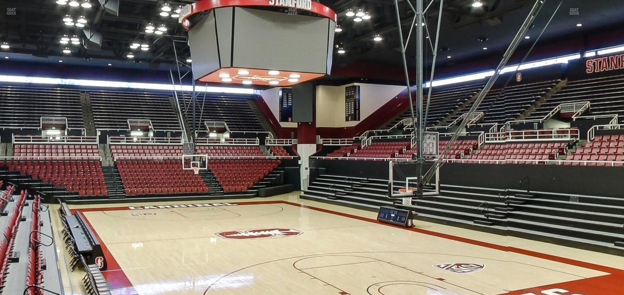 Maples Pavilion - Section 6 Seat View