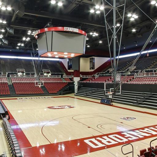 Maples Pavilion - Section 6 Seat View