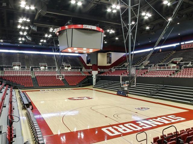 Maples Pavilion - Section 6 Seat View