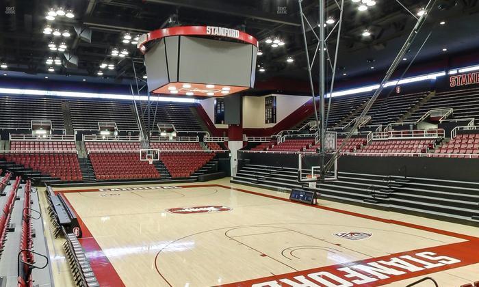 Maples Pavilion - Section 6 Seat View