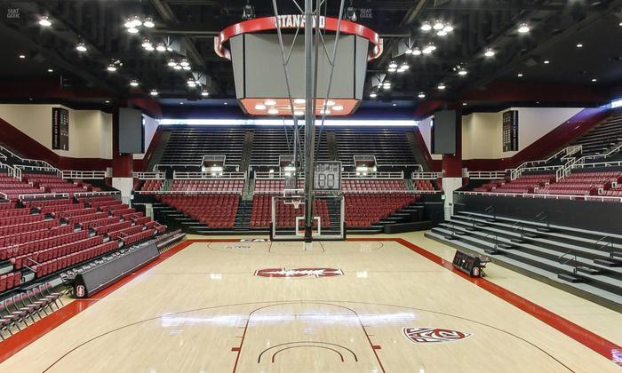 Maples Pavilion - Section 7 Seat View