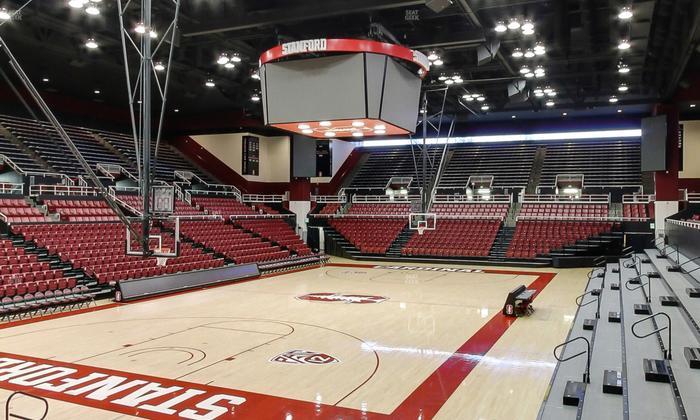 Maples Pavilion - Section 8 Seat View