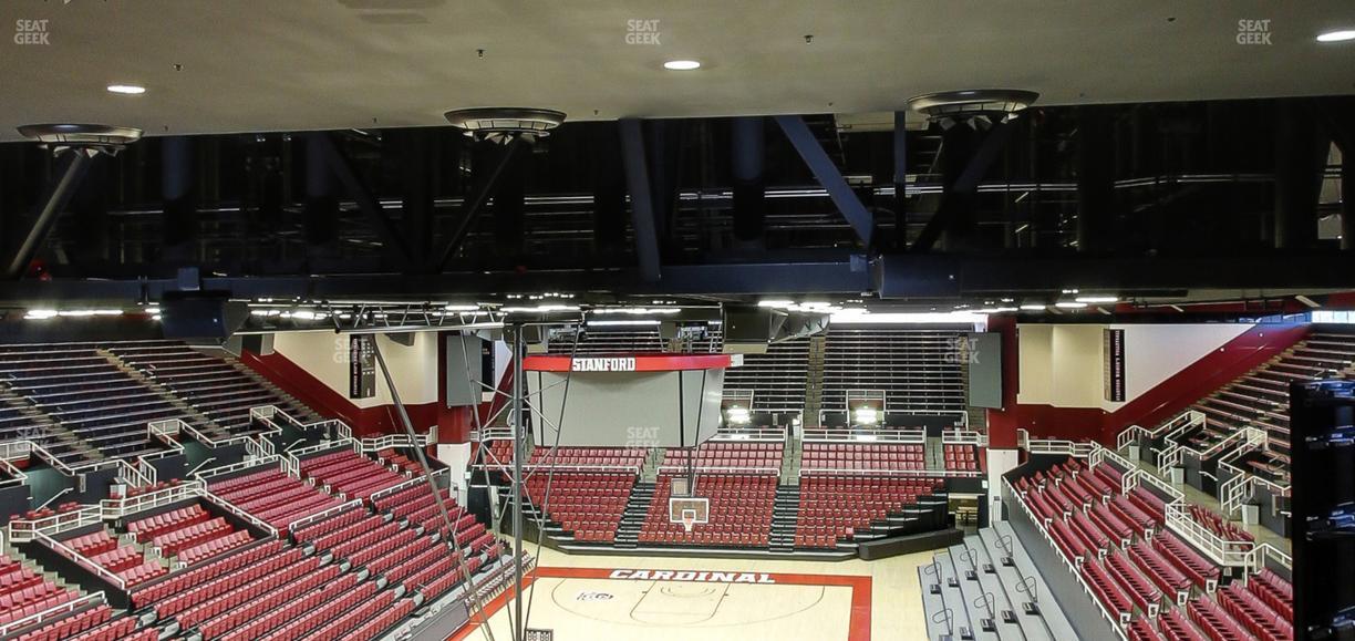 Maples Pavilion - Section 8 Seat View