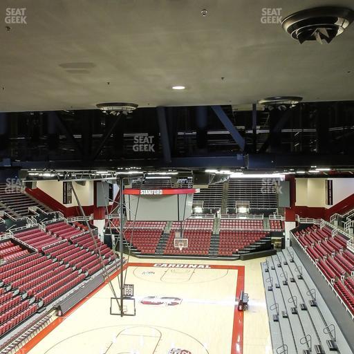 Maples Pavilion - Section 8 Seat View