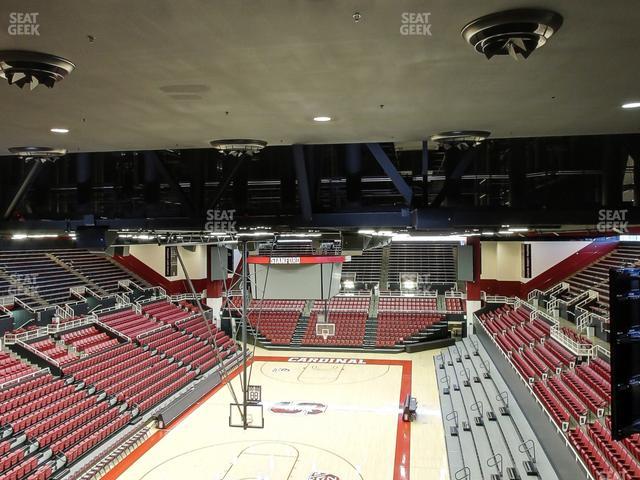 Maples Pavilion - Section 8 Seat View