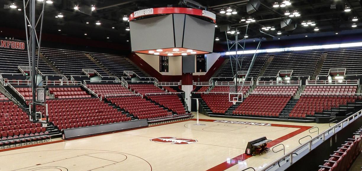 Maples Pavilion - Section 9 Seat View