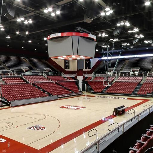 Maples Pavilion - Section 9 Seat View