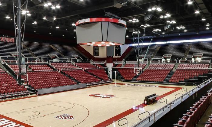 Maples Pavilion - Section 9 Seat View