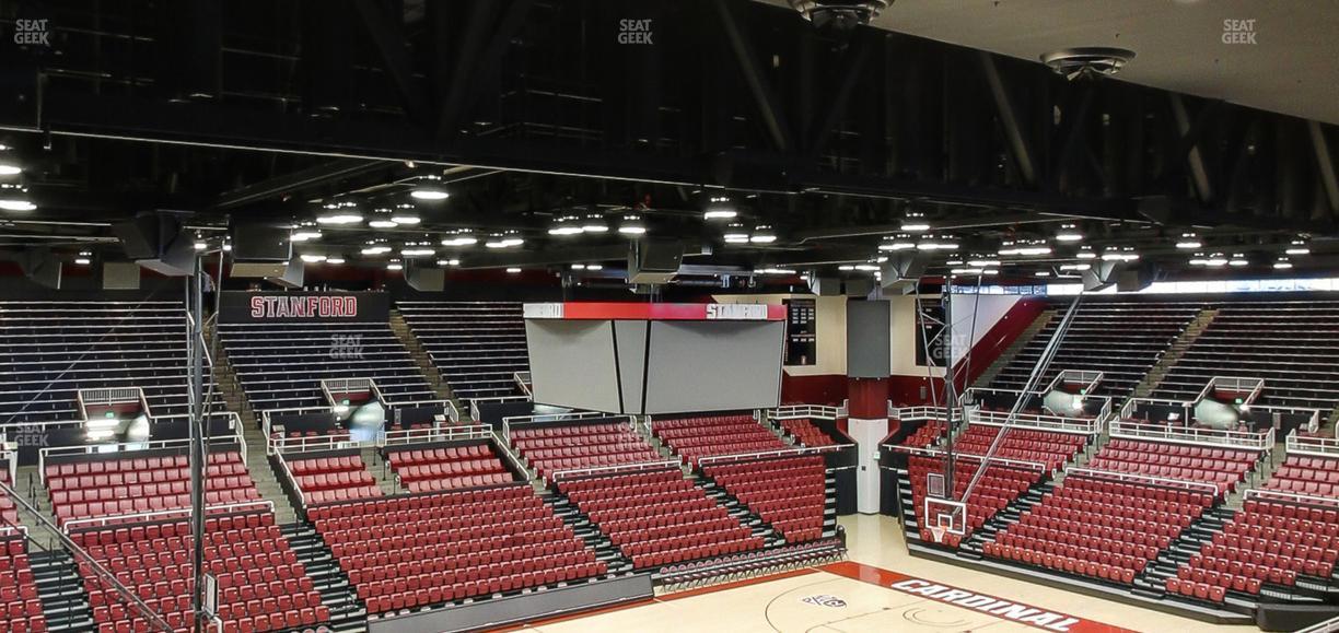 Maples Pavilion - Section 9 Seat View